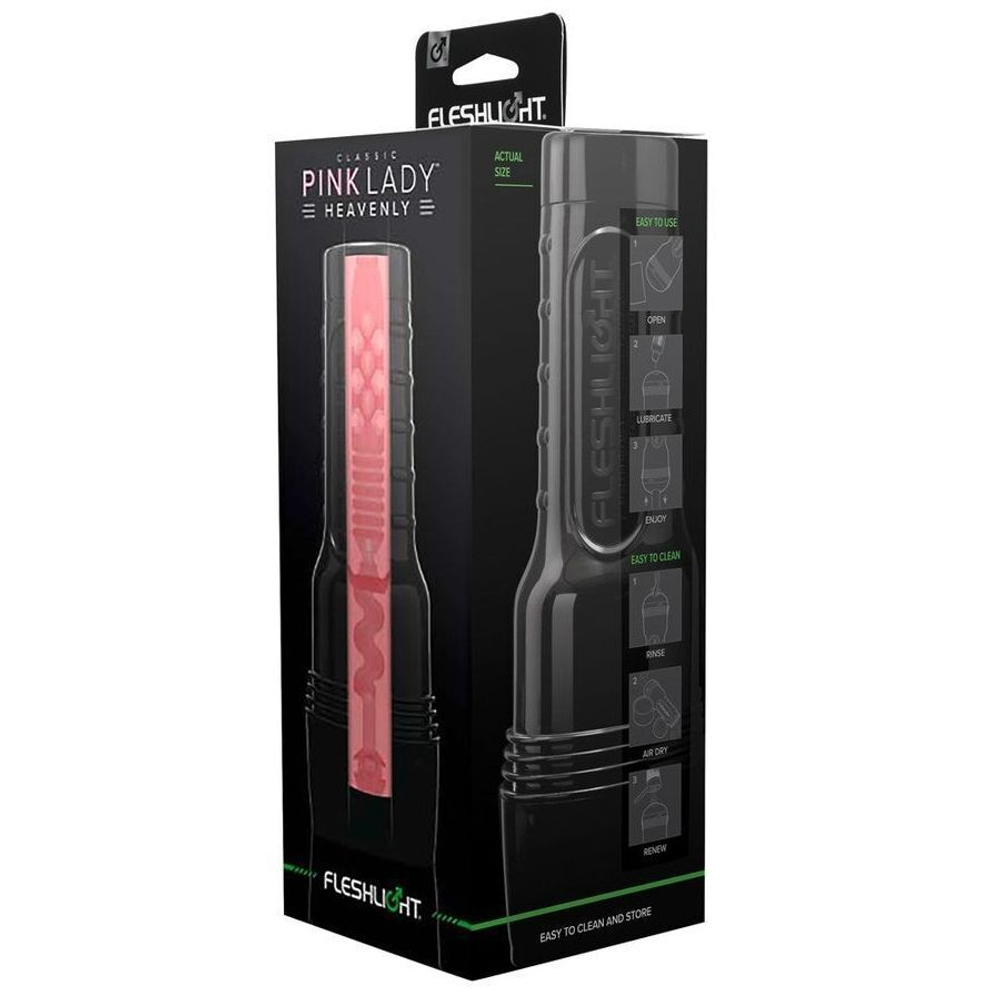 Мастурбатор-вагина Fleshlight - Pink Lady Heavenly (Цвет: розовый)