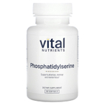 Vital Nutrients, фосфатидилсерин, 60 капсул (150 мг в каждой)