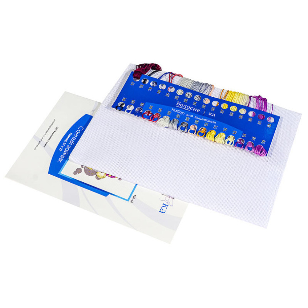 "Сонный зайчик"-134-14  вышивка