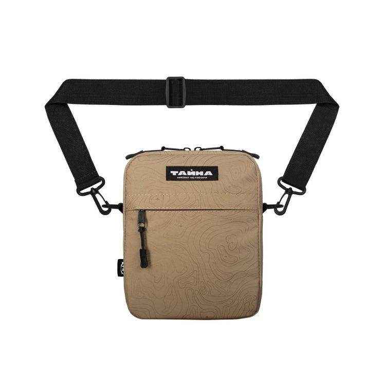 Сумка через плечо ТАЙНА топо песок