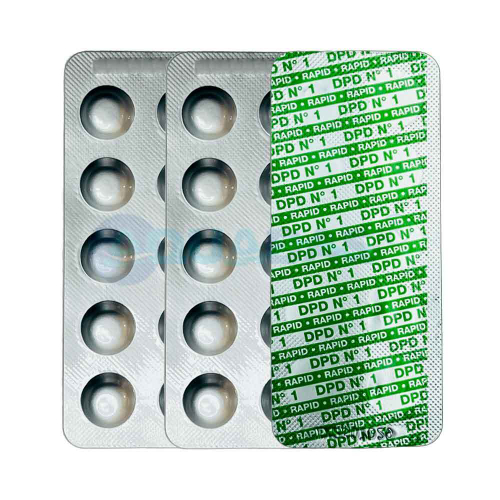 Таблетки для ручного тестера DPD1 Free Cl, Свободный хлор (30 шт)