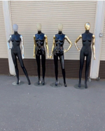 Манекен женский глянцевый голова стразы