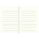 Ежедневник 2025г. А5, BG Reptile. Burgundy, кожзам, коричневый, цветной срез, 176л