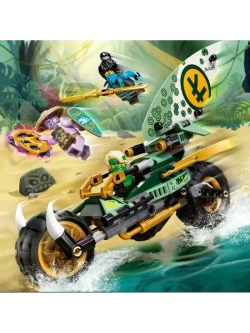 Конструктор Мотоцикл Ллойда для джунглей 206 деталей 3081