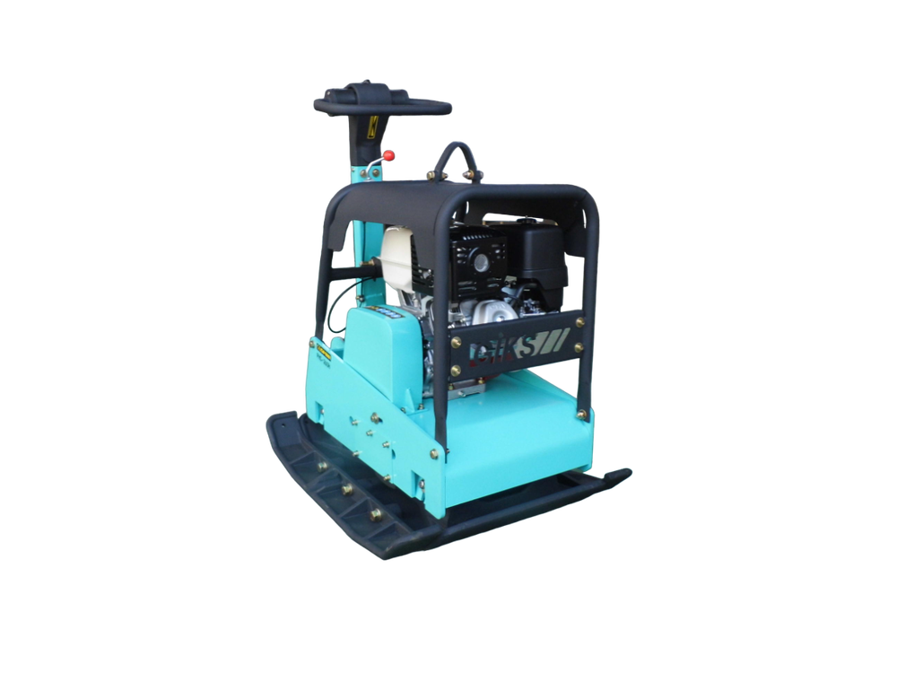 Виброплита реверсивная GIKS PHC-260H гидравлика - [260 кг / 38 кН / Honda GX390] ручной старт