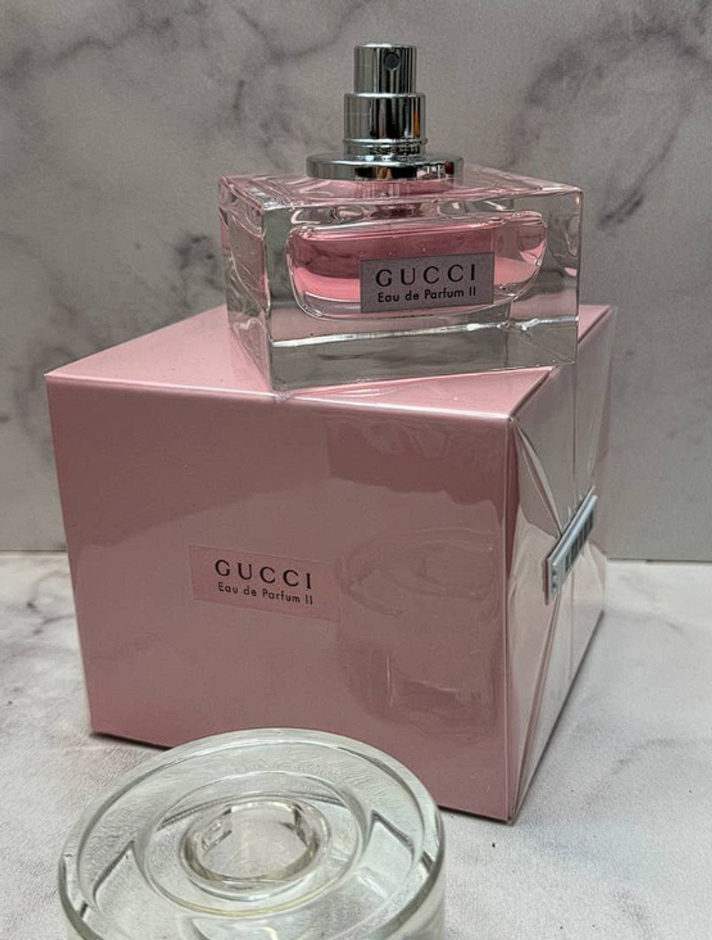 Gucci Eau de Parfum II Gucci 75ml (Коробка парфюма без слюды, парфюм новый, распаковка для фото)