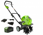 Аккумуляторный культиватор Greenworks G40TLK4,27087VB, 40v, АКБ 4 А·ч и ЗУ