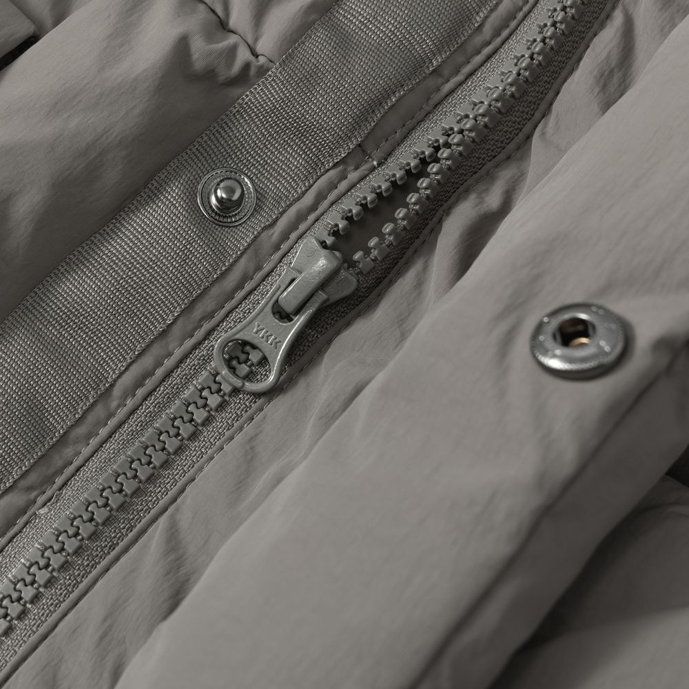 Пуховик Ymkashix HTF Logo серый