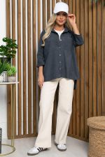 Рубашка Маринара (серая) Б13208-10М LT Collection