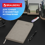 Ручка-корректор BRAUBERG 10 мл металлический наконечник в упаковке с подвесом (10 штук в упаковке)