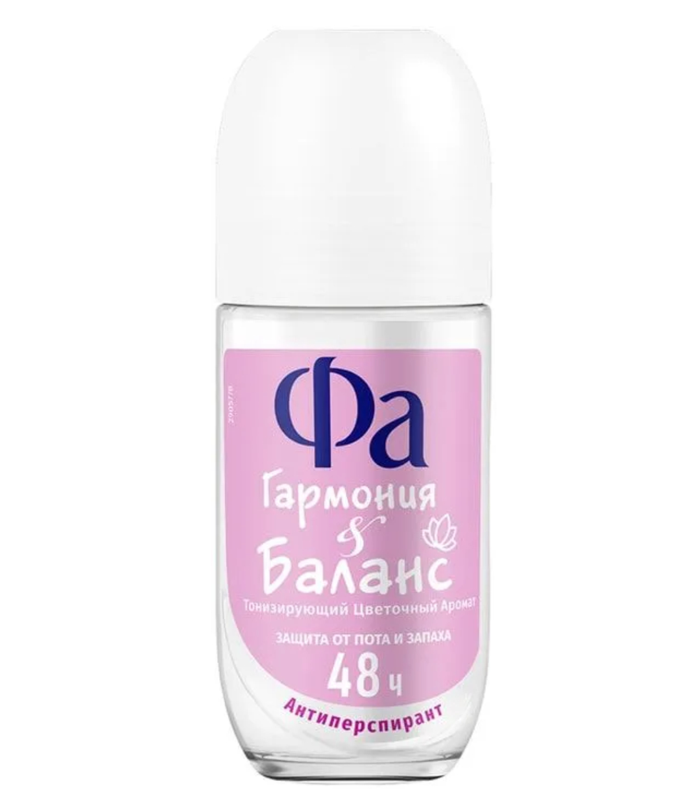 Фа Стекло - ролик антиперсп. Гармония & Баланс" 50 мл *6