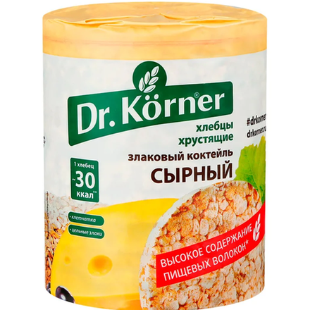 Хлебцы Dr/Korner Сырный 100 гр