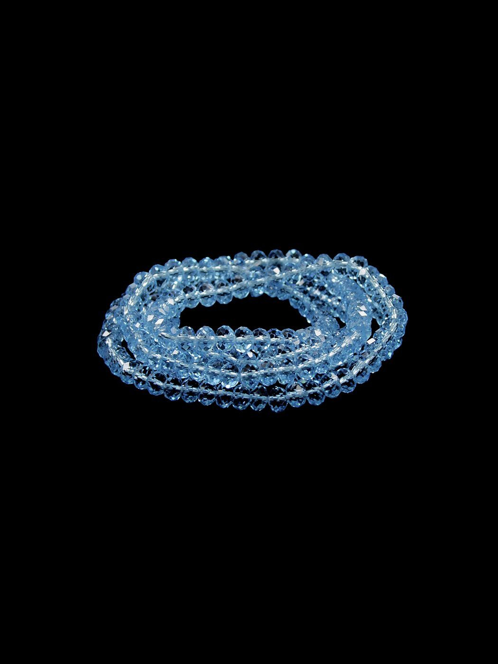 Бусы из стекла hsbu998-gol6-120