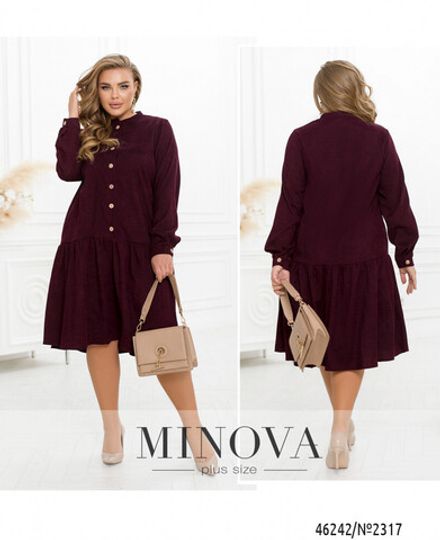 Платье 2317-бордо Minova Фото 1