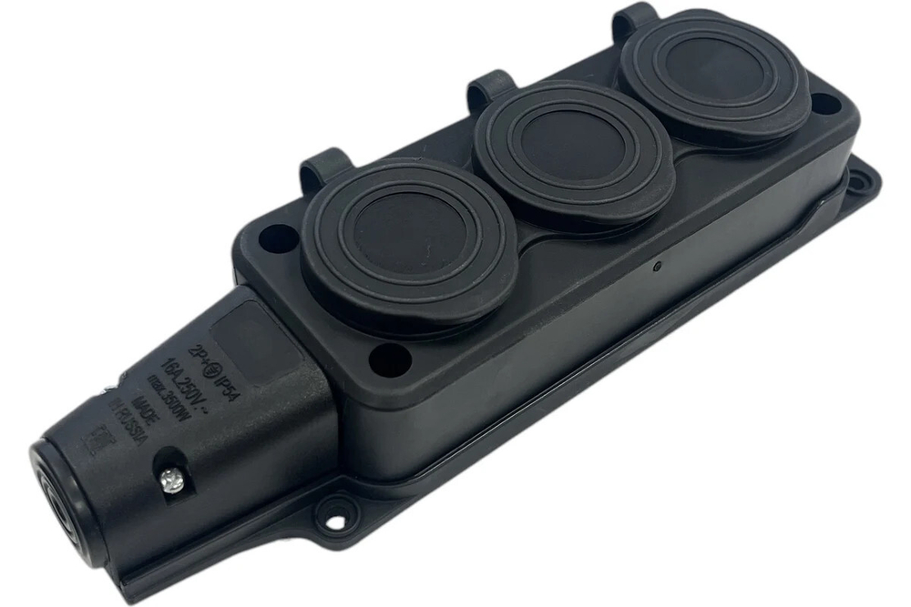 Удлинитель силовой iTOK i-CONNECT-COLOR-SU-KG-325-3-54-40-BLACK