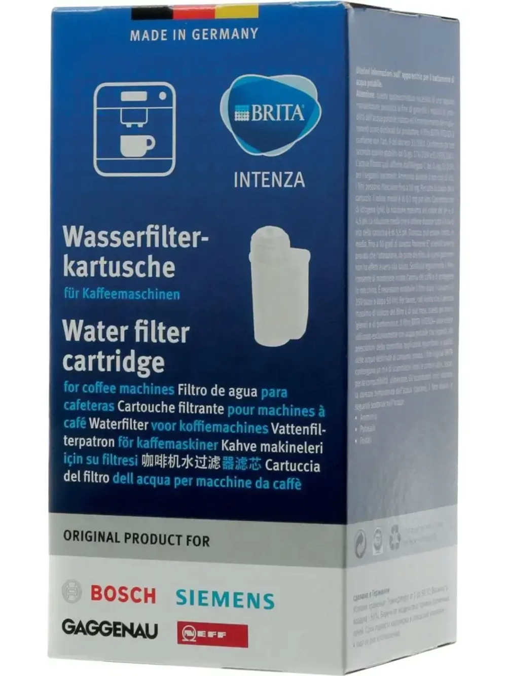 Фильтр для воды BRITA для кофемашины 17000705 (TZ70003, 00575491)