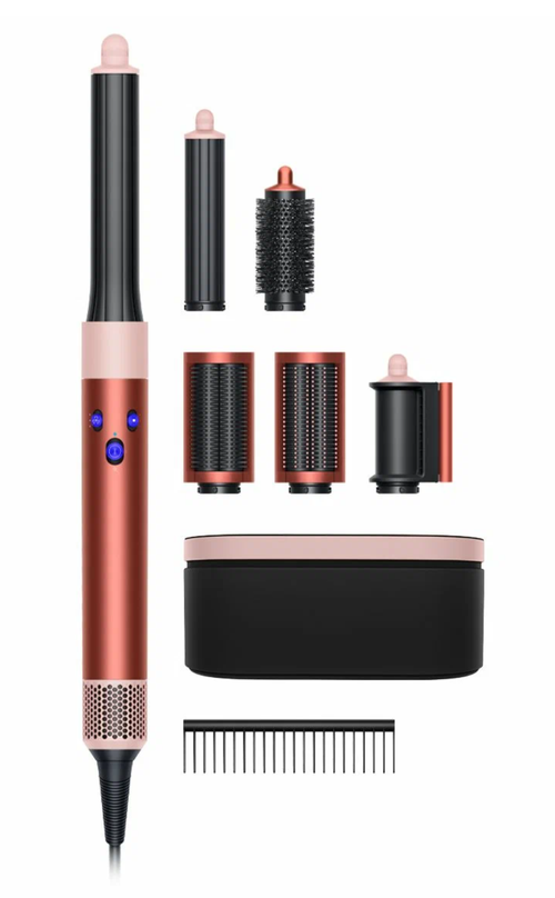 Стайлер Dyson Airwrap Complete Long HS05, Strawberry Bronze/Blush Pink HK（Тип вилки：UK）100% аутентичный