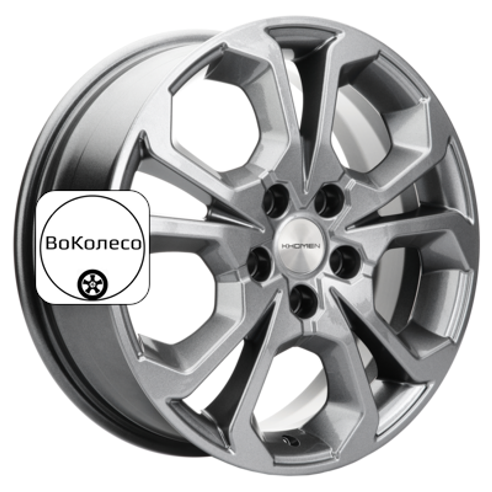 6,5x17/5x114,3 ET50 D67,1 KHW1711 (Ceed) Gray Khomen Wheels