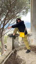 Сумка Klumba Конверт M желтая