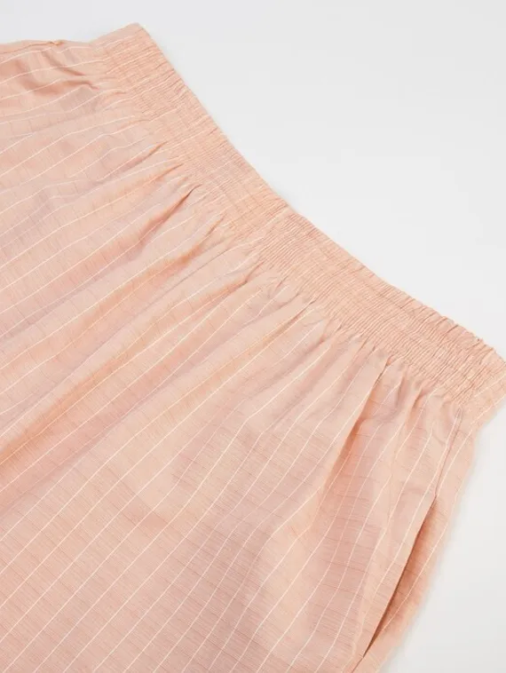 Брюки женские MINAKU: Home collection цвет персиковый, р-р 48