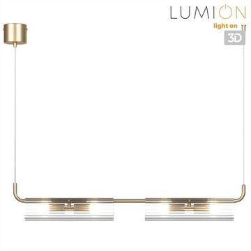 Подвес 4*G9 6560/4 золотой/прозрачный Suspentioni Toronto Lumion