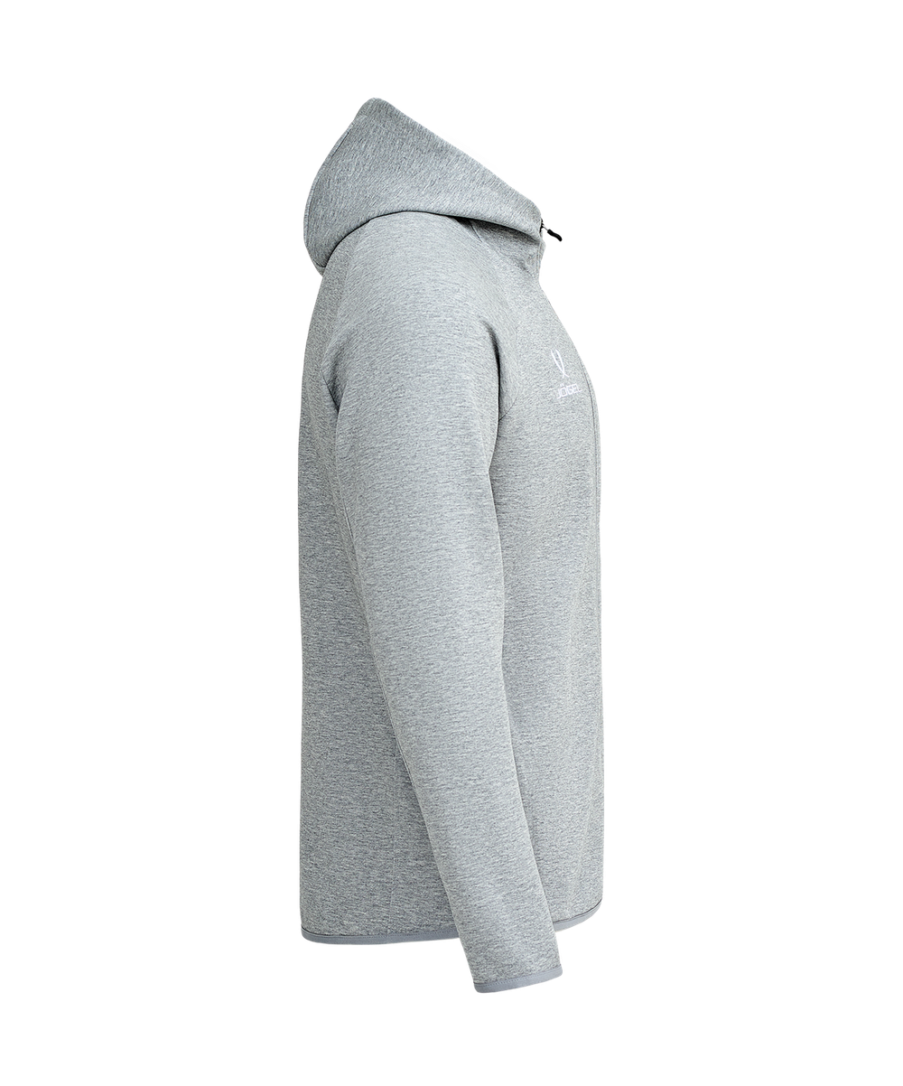 Худи на молнии ESSENTIAL Athlete Hooded FZ Jacket, серый