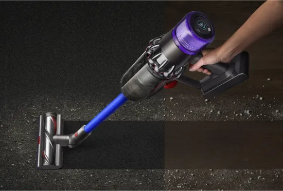 Вертикальный пылесос Dyson V11 Absolute (SV28) EU, Nickel/Blue