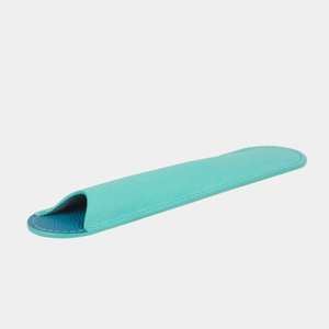 Чехол для ручки Stylo из кожи теленка, цвета тиффани