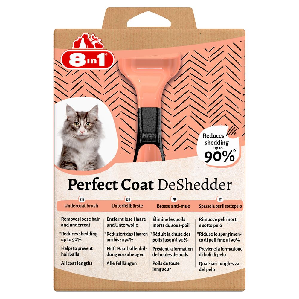 Дешеддер 8in1 Perfect Coat для кошек, размер S Дешеддер 8in1 Perfect Coat для кошек, размер S