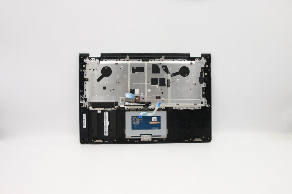 Верхняя панель с клавиатурой (топкейс) для ноутбука Lenovo ideapad Yoga 700-14ISK 80QD раскладка - русская, без подсветки, белый (5CB0K61130)+, оригинал