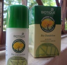 Сыворотка для лица омолаживающая Biotique Bio dandelion, 35 мл
