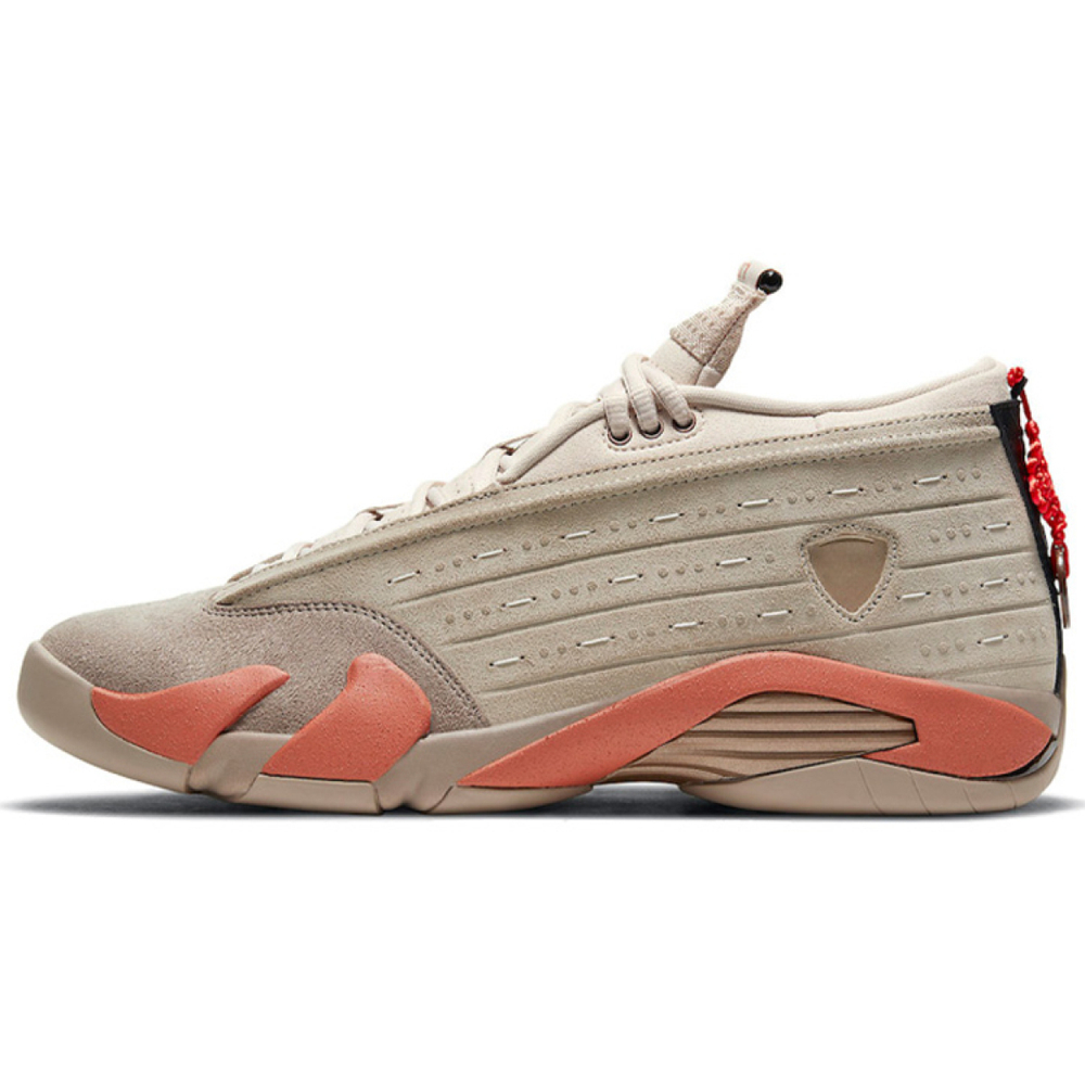 Кроссовки CLOT x Air Jordan 14 Retro Low Terracotta