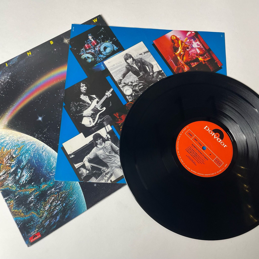 Винтажная виниловая пластинка LP Rainbow Down To Earth (Japan 1979) (No Obi) Eyes Of The World