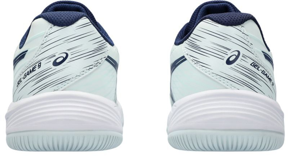 детские Кроссовки теннисные Asics Gel-Game 9 GS - pale mint/blue expanse