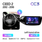 Teyes CC3 9" для KIA Ceed 2012-2018