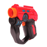 Пистолет на батарейках 18см, коробка 869-2