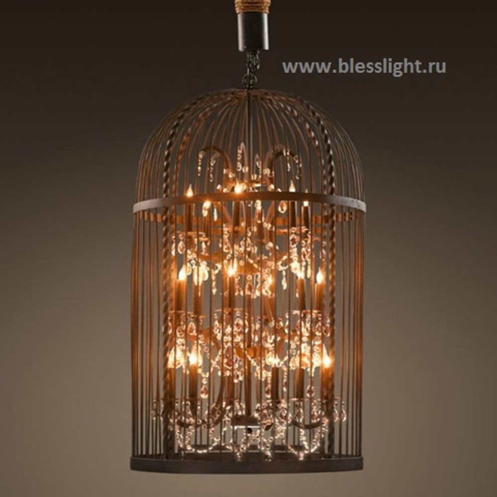 люстра Vintage birdcage 5006–D6+6