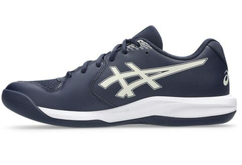 Мужские кроссовки теннисные Asics Gel-Dedicate 9 Indoor - midnight/oatmeal
