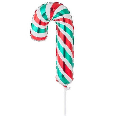 К Мини-фигура Леденец трость Красный/Зеленый (12''/30 см)