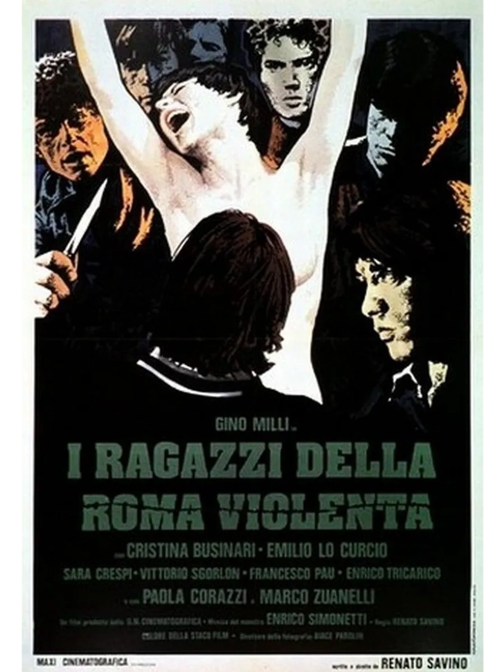 Дети с жестоких улиц Рима (1976) (DVD-R)