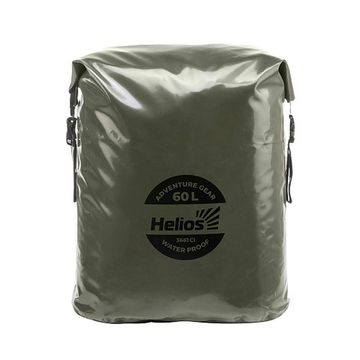 Герморюкзак 60 л (ПВХ, хаки/черный) (HS-GR-60-HB) Helios