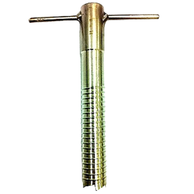 Буравчик в лед Стальной Нерж. 170х19мм с резинкой 1шт