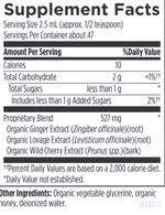 Designs For Health - Ginger-Tussin Organic Syrup 118 ml