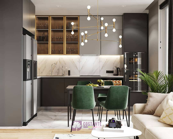 Примеры современных дизайнов кухонь из интернета