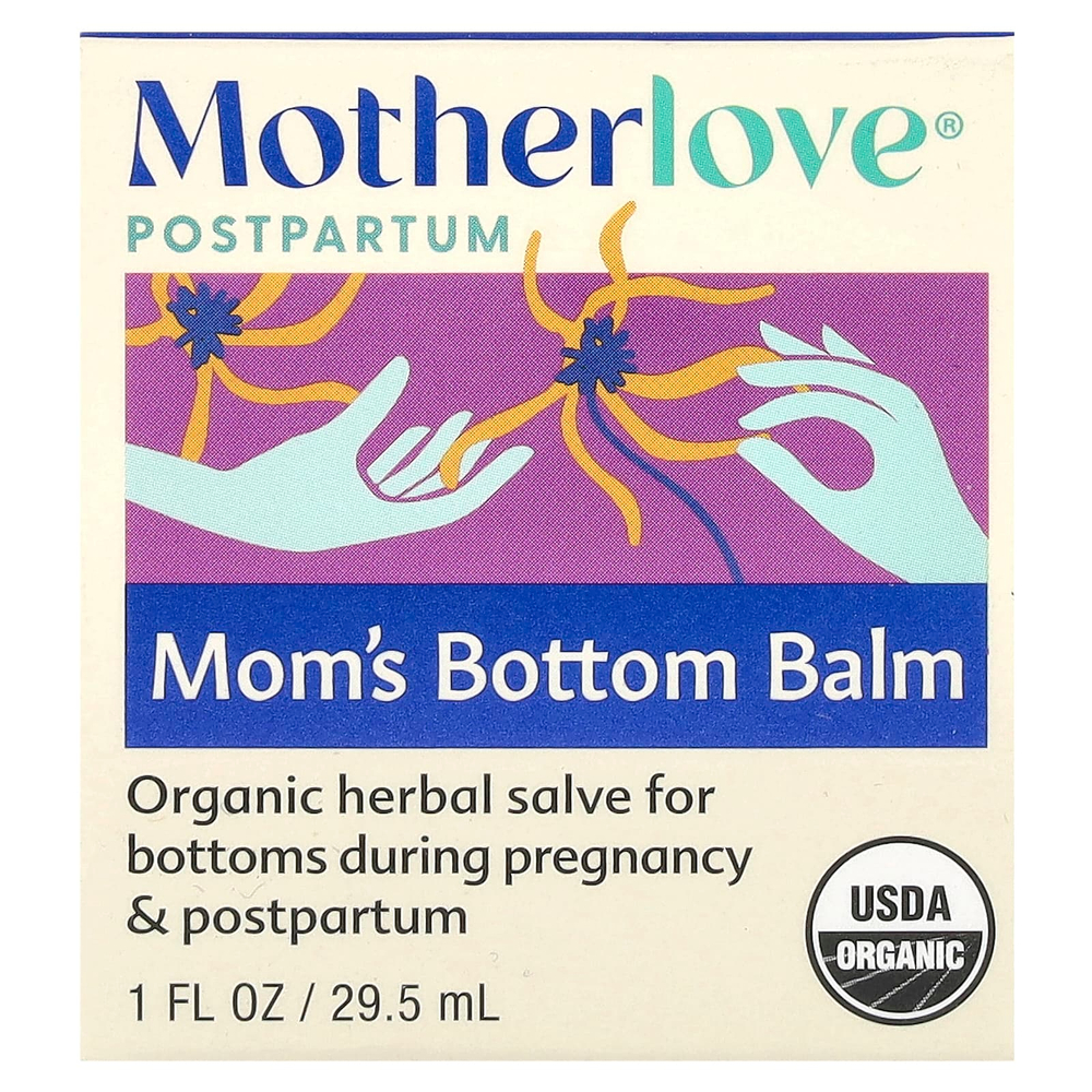 Motherlove, восстановление после родов, успокаивающий бальзам для интимных зон, 29,5 мл