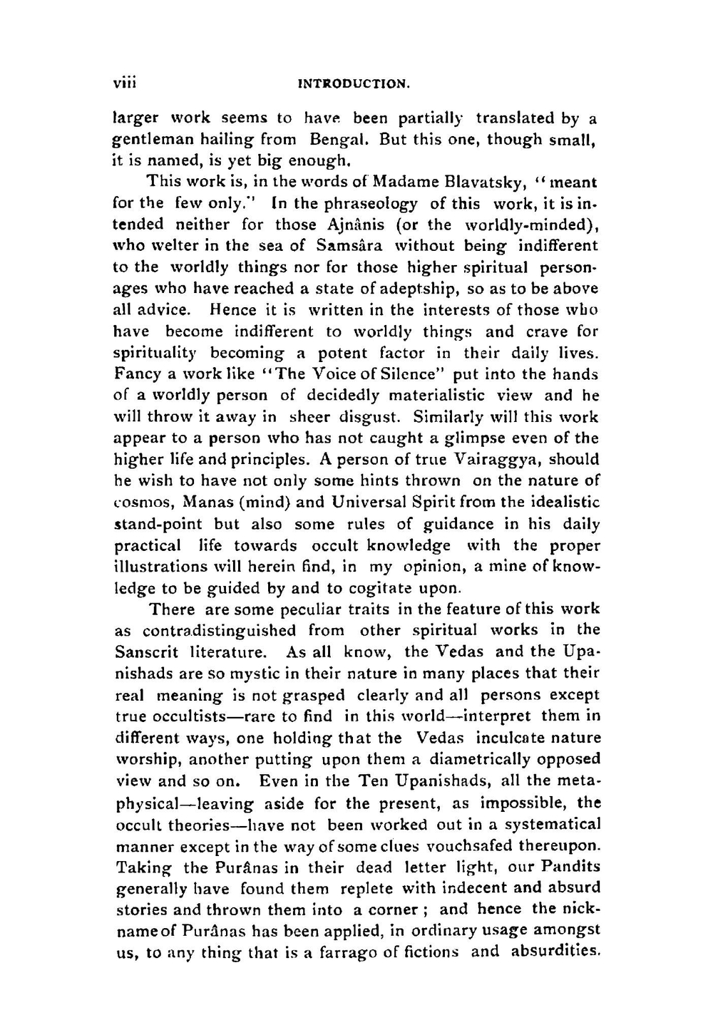 A translation of Yoga-Vâsishta-Laghu - (the smaller) | K Narayanaswami Aiyar