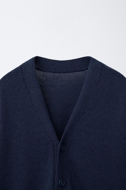 ZARA КАРДИГАН, МОРСКОЙ СИНИЙ