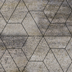 Тротуарная плитка ТРАПЕЦИЯ - Искусственный камень Габбро