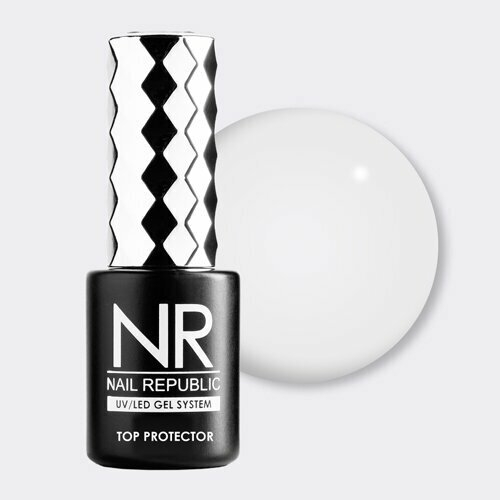 Nail Republic Protector Milk 26 top с UV-фильтром, 10 мл