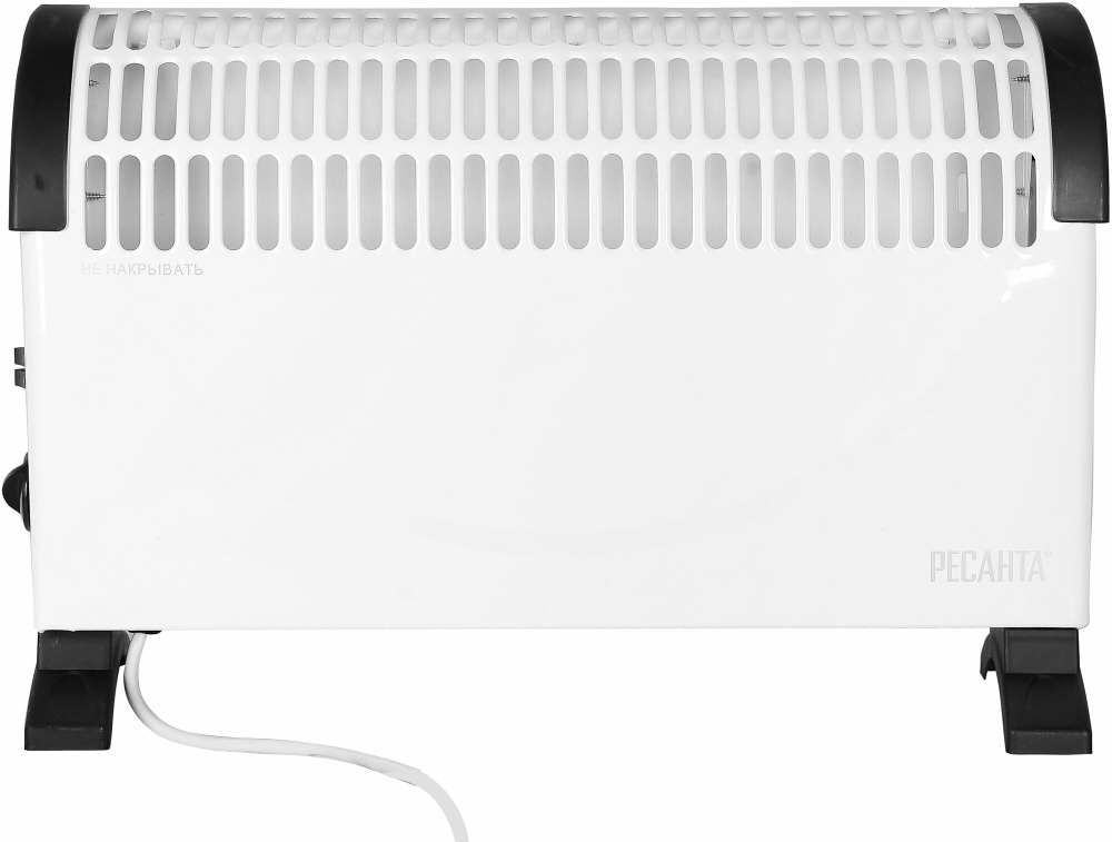 Конвектор электрический ОК-1000С (стич) Ресанта, напольный обогреватель для дома 1000 Вт